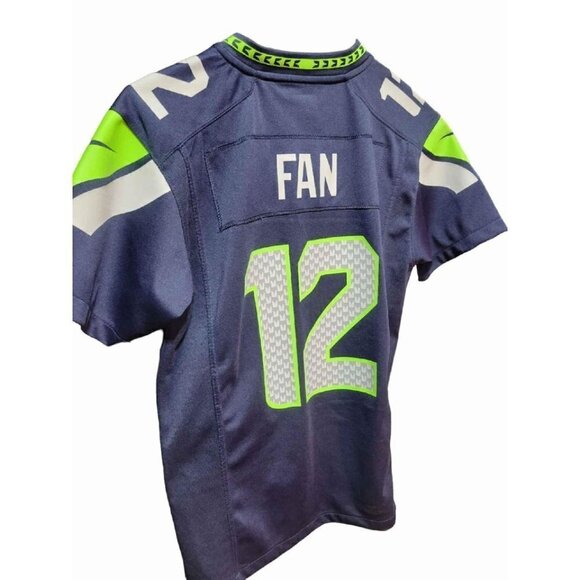NFL Seahawks 12th Man Youth Jersey size M 10/12 - Picture 2 of 2